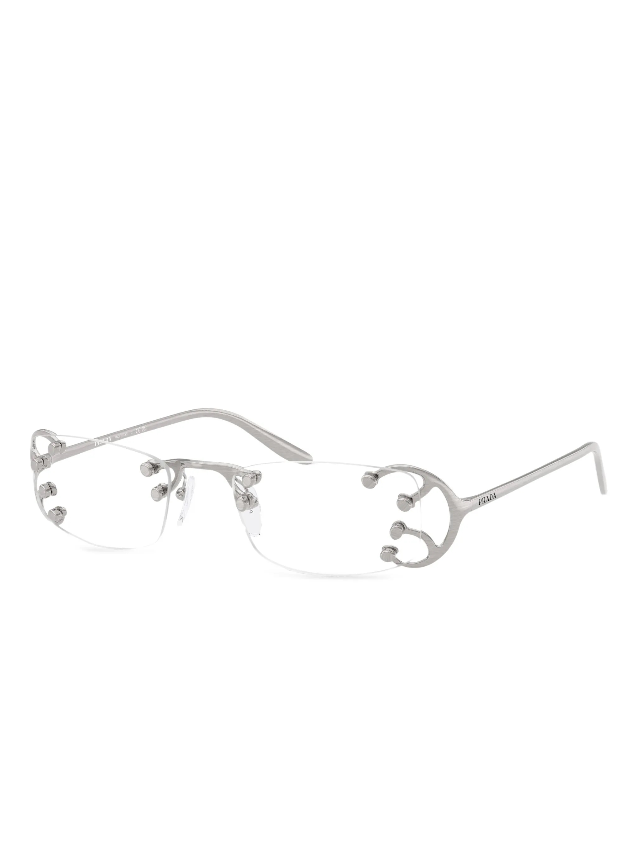 Prada Symbole Slate Gray Lenses front